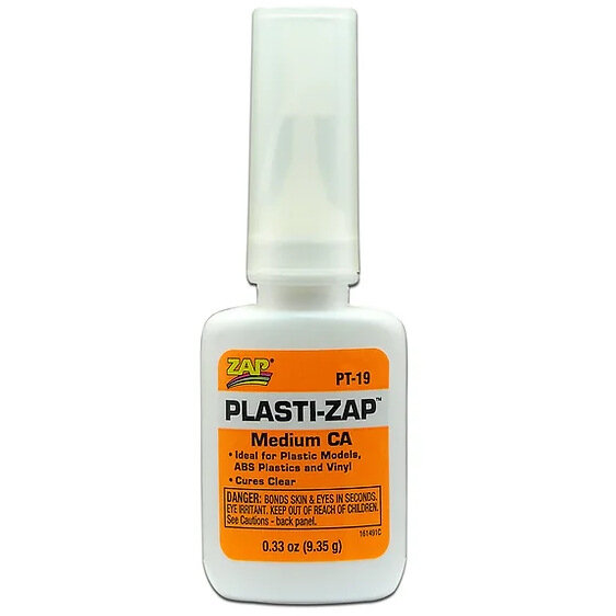 ZAP-A-GAP Seconde Lijm PLASTI-ZAP #PT-19