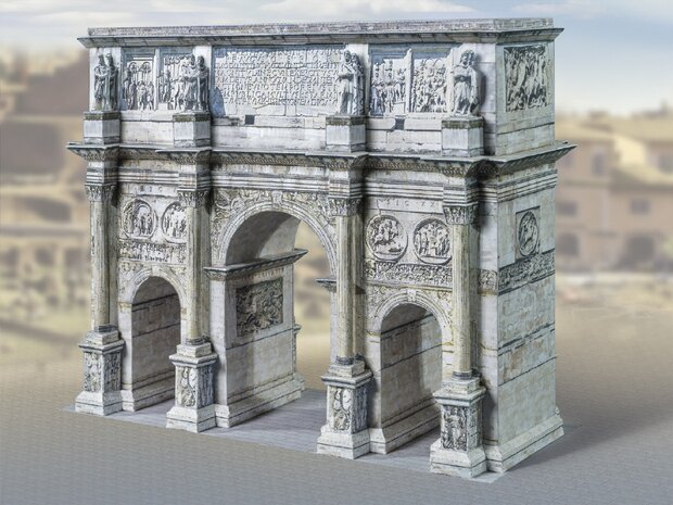 Schreiber Bogen Arch of Constantine Rome #820 Bouwplaat