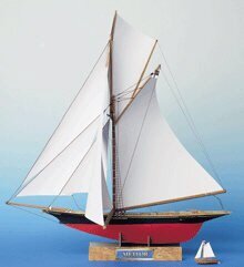 Schreiber Bogen Imperial Yacht Meteor I #573 Bouwplaat