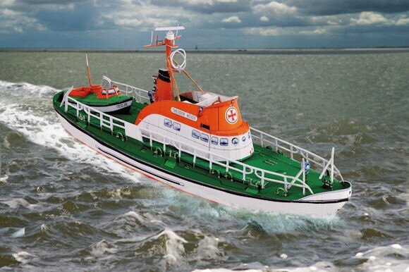 Schreiber Bogen Rescue Cruiser &ldquo;Theodor Heuss&rdquo; #773 Bouwplaat