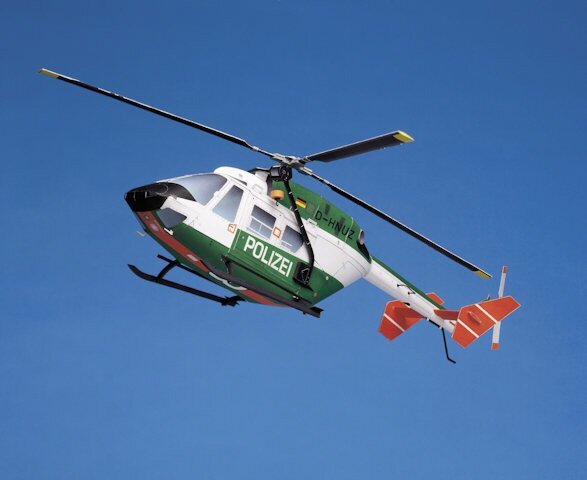 Schreiber Bogen Eurocopter BK-117 #574 Bouwplaat