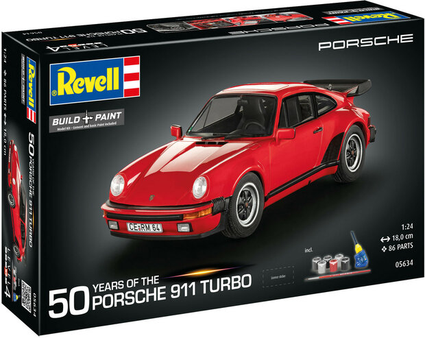 Revell 05634 Porsche 911 Turbo 1/24