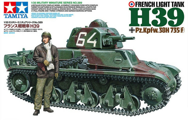 Tamiya 35389 French Light Tank H39 1/35