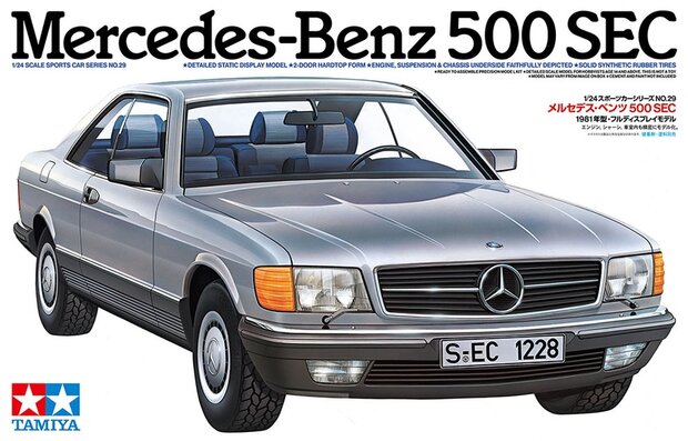 Tamiya 24029 Mercedes-Benz 500SEC 1/24
