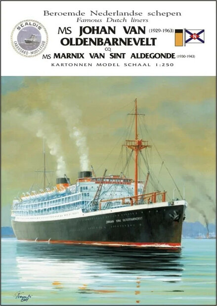 Scaldis Model Club Johan van Oldenbarnevelt 1/250