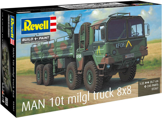 Revell 03367 MAN 10t milgl 8x8 Truck 1/35