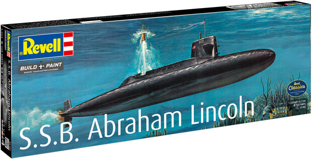 Revell 05185 S.S.B. Abraham Lincoln with Interior 1/253