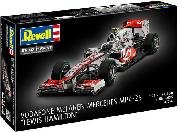 Revell 07096 Vodafone McLaren Mercedes MP4-25 &quot;L. Hamilton&quot; 1/24