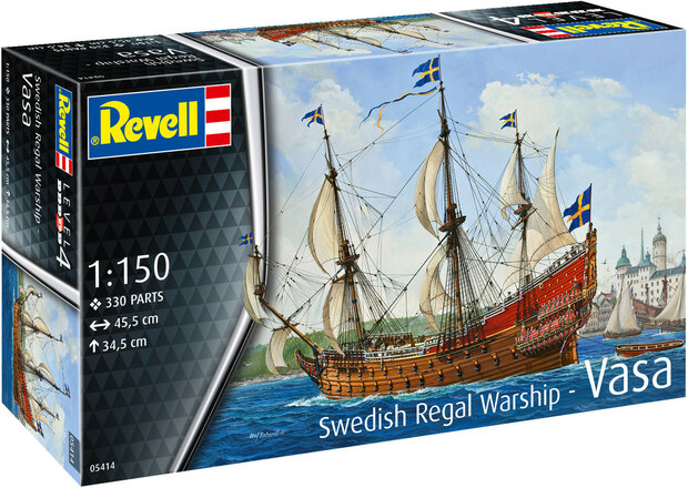 Revell 05414 Swedish Regal Warship &quot;Vasa&quot; 1/150