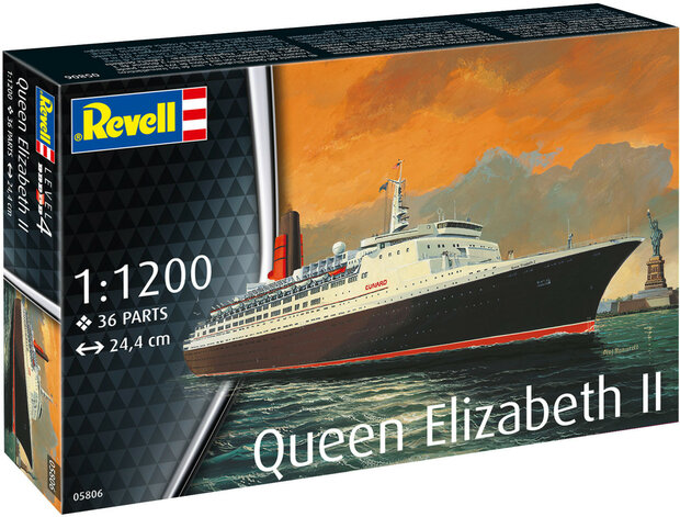 Revell 05806 Queen Elizabeth II 1/1200