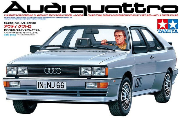 Tamiya 24031 Audi Quattro 1/24