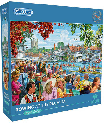 Gibsons Rowing at the Regatta #G6398 Puzzel
