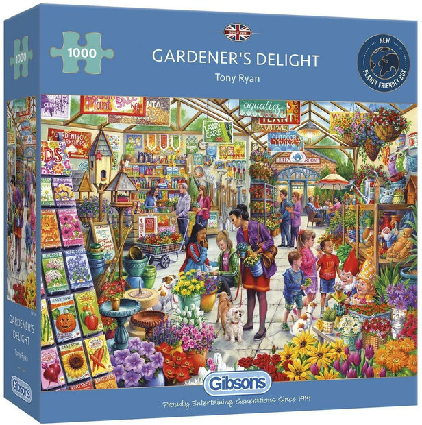 Gibsons Gardener's Delight #G6305 Puzzel