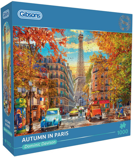 Gibsons Autumn in Paris #G6415 Puzzel