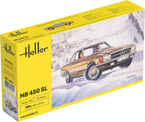 Heller 80171 MB 450 SL 1/43
