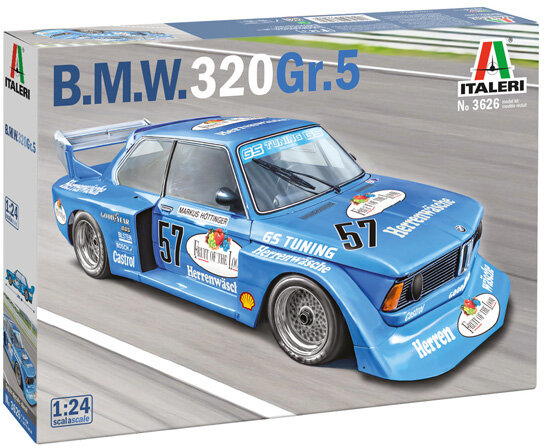 Italeri 3626 B.M.W. 320 Group 5 1/24