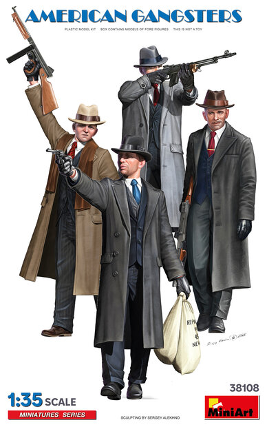 MiniArt 38108 American Gangsters 1/35