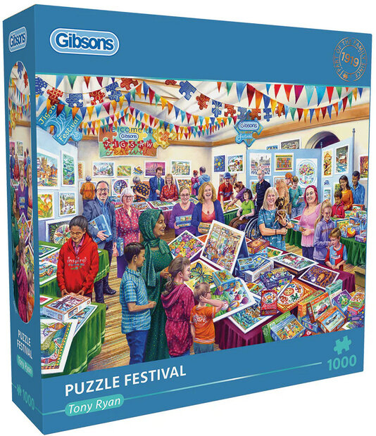 Gibsons Puzzle Festival #G6400 Puzzel