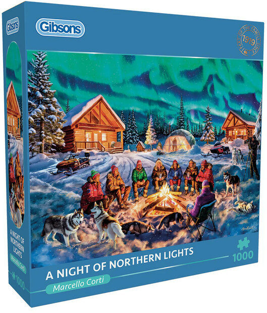 Gibsons A Night of Northern Lights #G6407 Puzzel