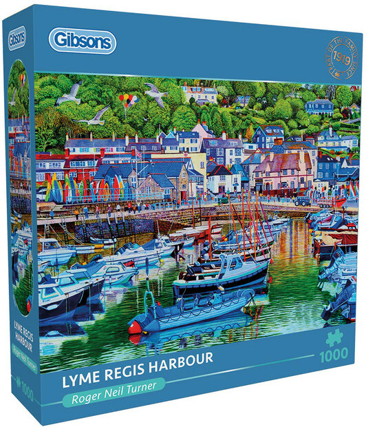 Gibsons Lyme Regis Harbour #G6392 Puzzel