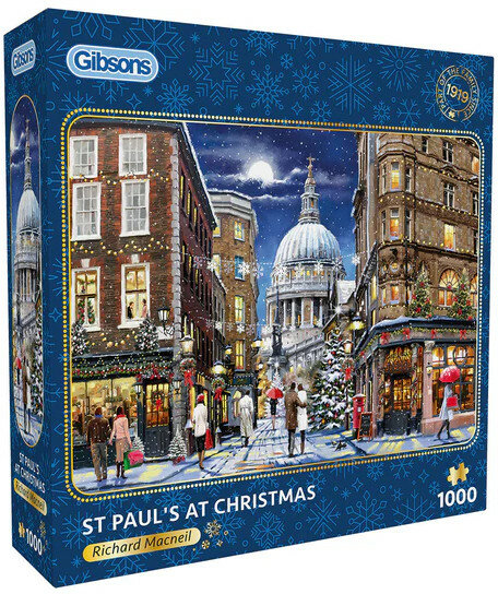 Gibsons St Paul&#039;s at Christmas #G6449 Puzzel