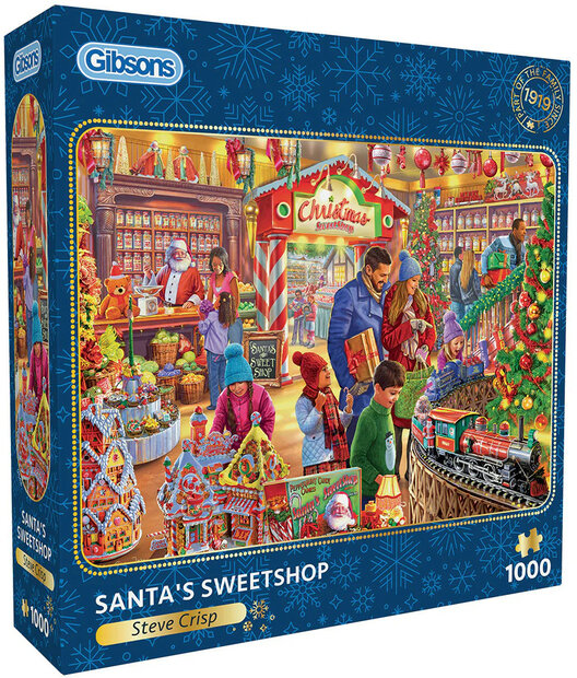 Gibsons Santa&#039;s Sweetshop #G6416 Puzzel