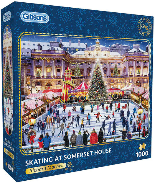 Gibsons Skating at Somerset House #G6419 Puzzel