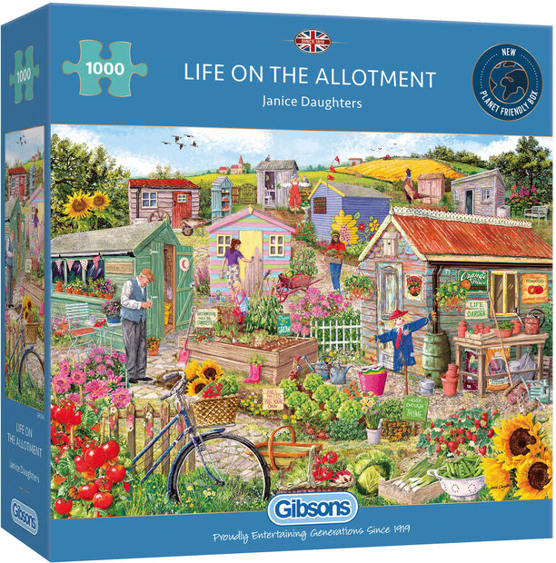 Gibsons Life on the Allotment #G6334 Puzzel