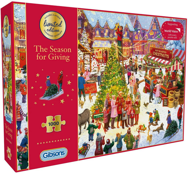 Gibsons The Season for Giving #G2025 Puzzel