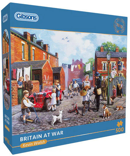 Gibsons Britain at War #G3169 Puzzel