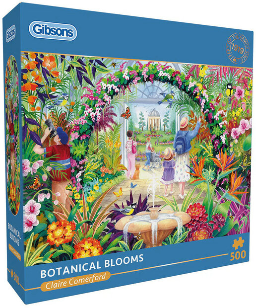 Gibsons Botanical Blooms #G3165 Puzzel