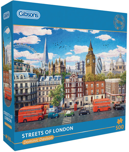Gibsons Streets of London #G3153 Puzzel