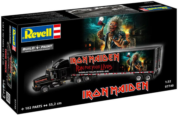 Revell 07740 Tour Truck &quot;Iron Maiden&quot; 1/32