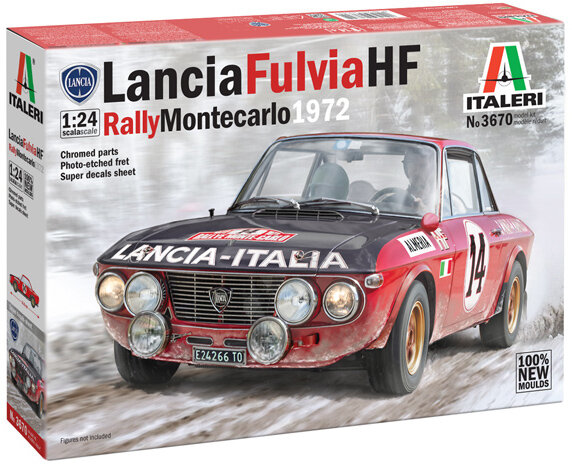 Italeri 3670 Lancia Fulvia HF Rally 1/24