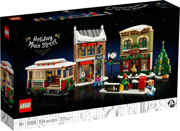 LEGO 10308 Kerst Dorpsstraat