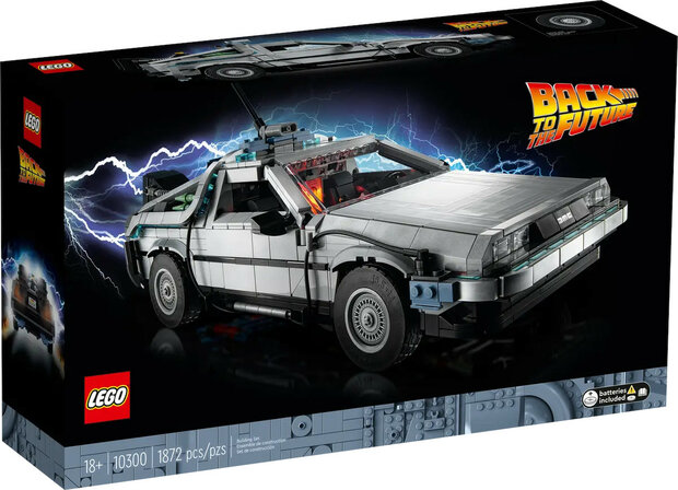 LEGO 10300 Back to the Future Tijdmachine