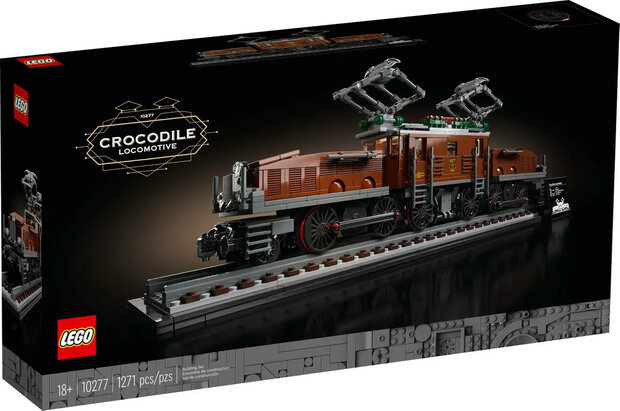 LEGO 10277 Krokodil Locomotief