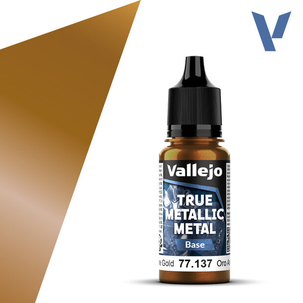 Vallejo 77137 Arcane Gold - True Metallic Metal