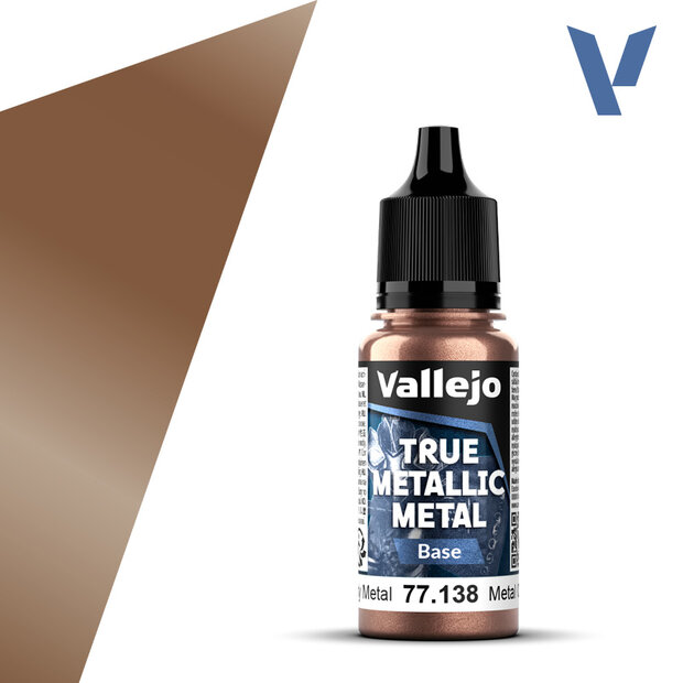 Vallejo 77138 Rusty Metal - True Metallic Metal