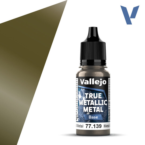 Vallejo 77139 Aged Metal - True Metallic Metal
