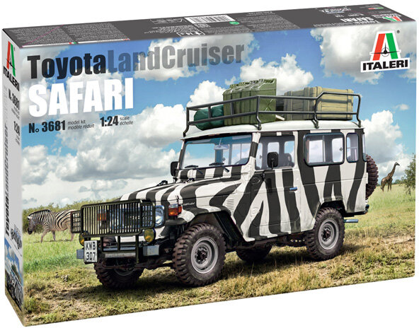 Italeri 3681 Toyota Land Cruiser Safari 1/24