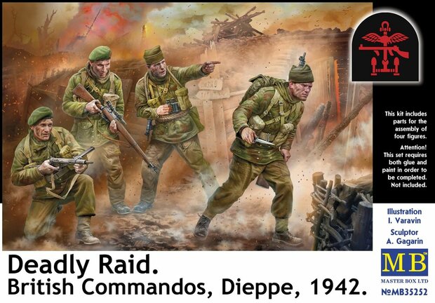 Masterbox 35252 Deadly Raid 1/35