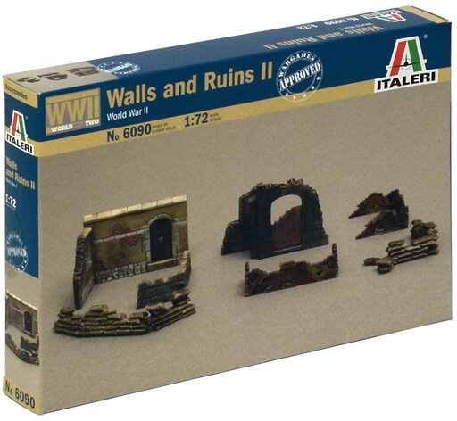 Italeri 6090 Walls and Ruins II 1/72