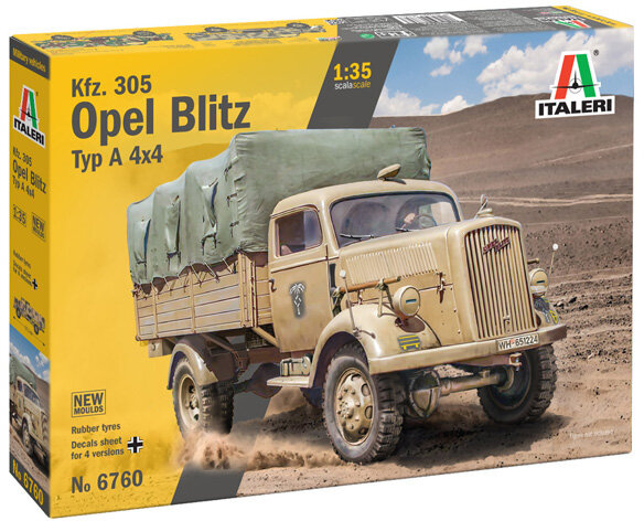 Italeri 6760 Kfz.305 Opel Blitz Typ A 4x4 1/35
