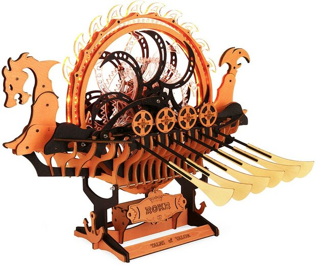 Robotime Viking Dragon Ship ROKR #LK802