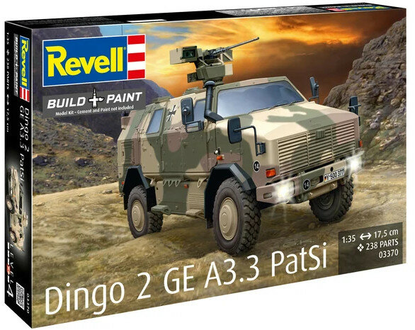 Revell 03370 Dingo 2 GE A3.3 PatSi 1/35