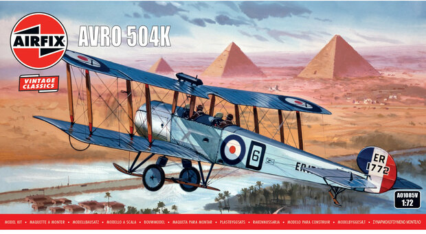 Airfix 01085V  Avro 504K 1/72