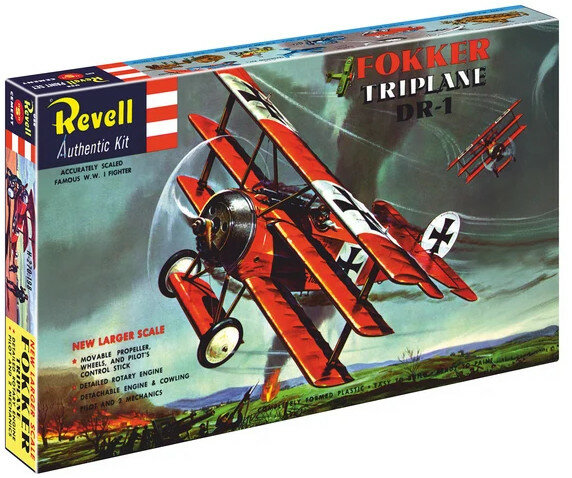 Revell 03762 Fokker Triplane DR.1 1/28