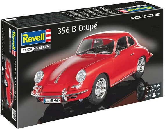 Revell 07679 Porsche 356 B Coup&eacute; 1/16