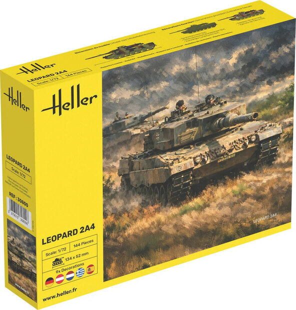 Heller 30800 Leopard 2A4 1/72